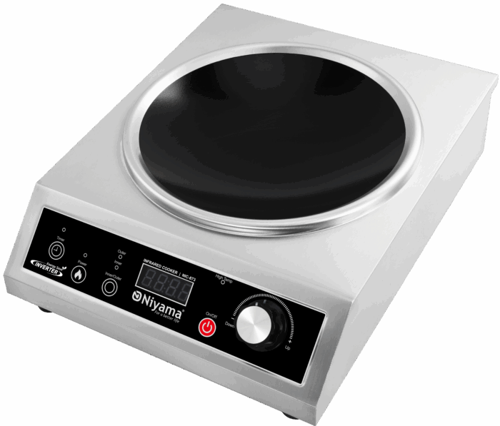 Infrared Cooker – Model NIC-873 (Curved Panel Series) - Image 2