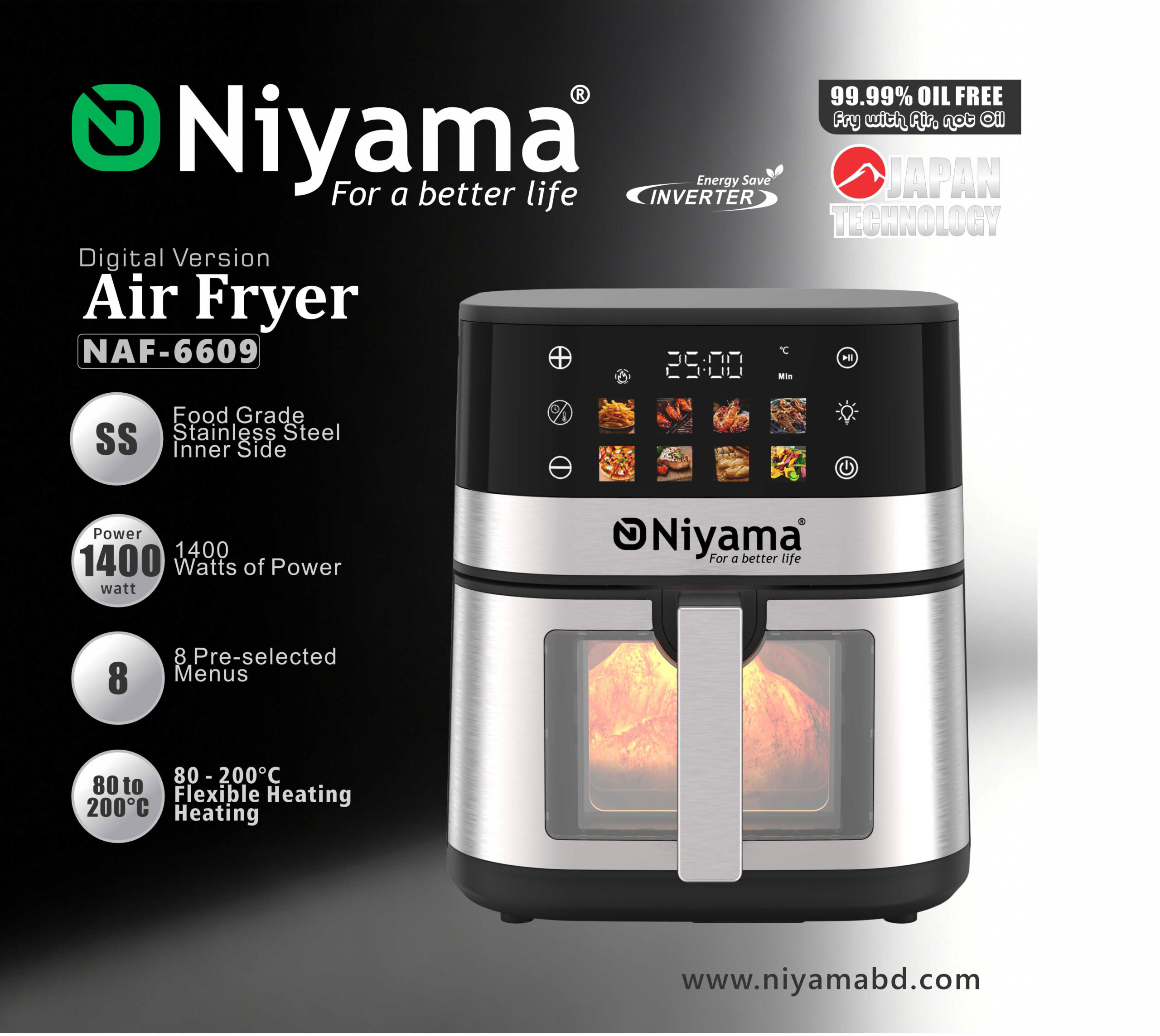 Niyama Digital Air Fryer