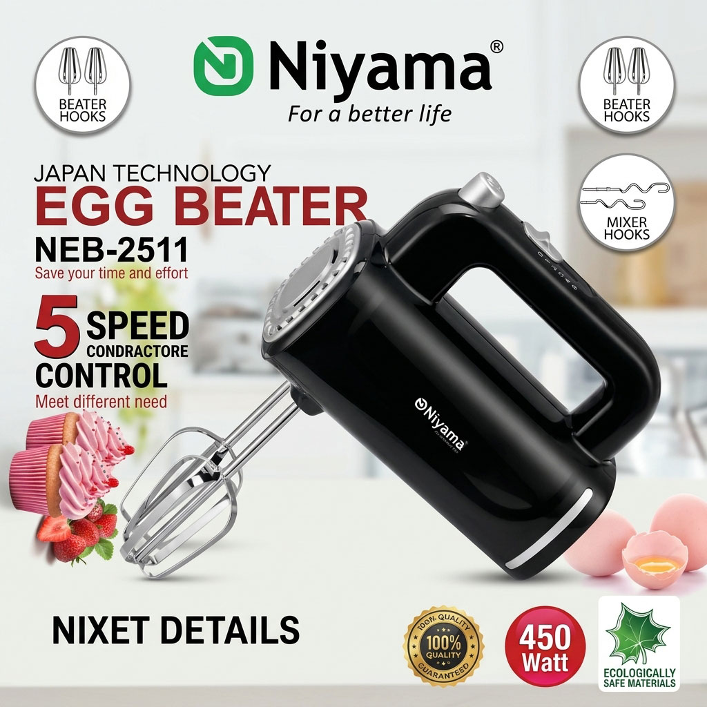 Niyama Hand Mixer & Egg Beater
