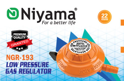 Niyama Low Pressure 22mm LPG Gas Regulator
